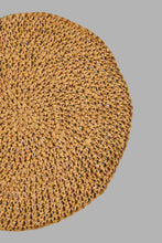 Load image into Gallery viewer, Redtag-Brown-Round-Placemat-Placemats-Home-Dining-