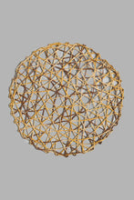 Load image into Gallery viewer, Redtag-Brown-Round-Placemat-Placemats-Home-Dining-