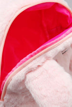 Load image into Gallery viewer, Redtag-Pink-Character-Faux-Fur-Backpack-Backpacks-Girls-