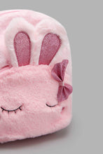 Load image into Gallery viewer, Redtag-Pink-Character-Faux-Fur-Backpack-Backpacks-Girls-