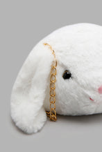 Load image into Gallery viewer, Redtag-Pink-Character-Faux-Fur-Crossbody-Bag-Backpacks-Girls-