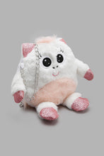 تنزيل الصورة على معرض الصور، Redtag-Multicolor--Character-Faux-Fur-Crossbody-Bag-Backpacks-Girls-