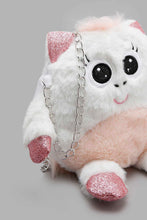تنزيل الصورة على معرض الصور، Redtag-Multicolor--Character-Faux-Fur-Crossbody-Bag-Backpacks-Girls-