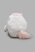 تنزيل الصورة على معرض الصور، Redtag-Multicolor--Character-Faux-Fur-Crossbody-Bag-Backpacks-Girls-
