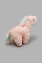 تنزيل الصورة على معرض الصور، Redtag-Pink--Character-Faux-Fur-Crossbody-Bag-Backpacks-Girls-