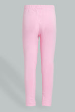 Load image into Gallery viewer, Redtag-Pink-Minnie-Legging-Character,-Colour:Pink,-Filter:Girls-(2-to-8-Yrs),-Girls-Leggings,-New-In,-New-In-GIR,-Non-Sale,-Section:Kidswear,-TBL,-W21B-Girls-2 to 8 Years