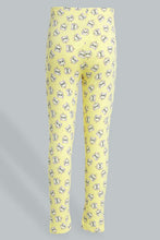 Load image into Gallery viewer, Redtag-Yellow-Marie-Legging-Leggings-Girls-2 to 8 Years