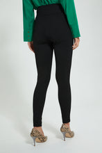Load image into Gallery viewer, Redtag-Black-Legging-Celebrity-Leggings,-Colour:Black,-Filter:Women's-Clothing,-New-In,-New-In-LDC,-Non-Sale,-S22A,-Section:Women-Women's-