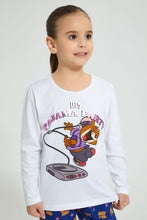 تنزيل الصورة على معرض الصور، Redtag-White-Tom-&-Jerry-Nightsuit-Pyjama-Sets-Girls-2 to 8 Years