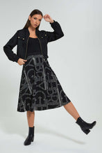Load image into Gallery viewer, Redtag-Black-Bomber-Jacket-Celebrity-Jackets,-Colour:Black,-Filter:Women's-Clothing,-New-In,-New-In-LDC,-Non-Sale,-S22B,-Section:Women-Women's-