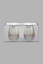 تنزيل الصورة على معرض الصور، Redtag-Gold-Animal-Printed-Tumbler-Set-(2-Piece)-Glasses-Home-Dining-