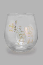 تنزيل الصورة على معرض الصور، Redtag-Gold-Animal-Printed-Tumbler-Set-(2-Piece)-Glasses-Home-Dining-