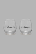 Load image into Gallery viewer, Redtag-Gold-Animal-Printed-Tumbler-Set-(2-Piece)-Glasses-Home-Dining-