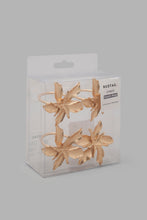 Load image into Gallery viewer, Redtag-Gold-Napkin-Ring-(4-Piece)-Napkin-Rings-Home-Dining-