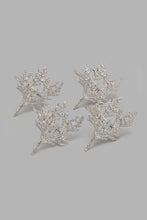 Load image into Gallery viewer, Redtag-Silver-Napkin-Ring-(4-Piece)-Napkin-Rings-Home-Dining-