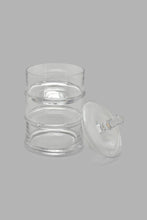 تنزيل الصورة على معرض الصور، Redtag-Clear-Glass-Partition-Storage-Jar-With-Lid-Canisters-And-Jars-Home-Dining-