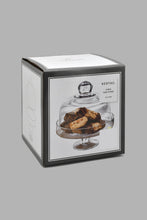 تنزيل الصورة على معرض الصور، Redtag-Clear-Glass-Cake-Stand-With-Dome-Food-Storage-Home-Dining-