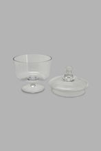 Load image into Gallery viewer, Redtag-Clear-Glass-Candy-Jar-With-Lid-Canisters-And-Jars-Home-Dining-