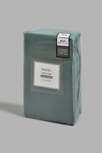 Load image into Gallery viewer, Redtag-Teal-Fitted-Sheet-(King-Size)-Fitted-Sheets-Home-Bedroom-
