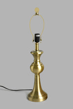 تنزيل الصورة على معرض الصور، Redtag-Gold-Metal-Pillar-Table-Lamp-Table-Lamps-Home-Decor-