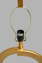تنزيل الصورة على معرض الصور، Redtag-Gold-Circular-Ring-Table-Lamp-Table-Lamps-Home-Decor-
