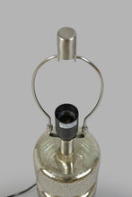 Load image into Gallery viewer, Redtag-Beige-Mercury-Glass-&-Jute-Pillar-Table-Lamp-Table-Lamps-Home-Decor-