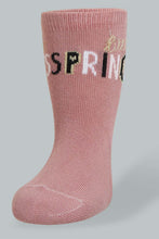 Load image into Gallery viewer, Redtag-Assorted-4-Pack-Socks-Full-Length-Infant-Girls-3 to 24 Months
