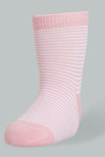 Load image into Gallery viewer, Redtag-Assorted-4-Pack-Socks-Full-Length-Infant-Girls-3 to 24 Months