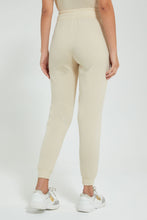 Load image into Gallery viewer, Redtag-Beige-Jogger-Pants-Celebrity-Trousers,-Colour:Beige,-Filter:Women's-Clothing,-New-In,-New-In-LDC,-Non-Sale,-S22A,-Section:Women,-TBL-Women's-