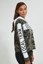 تنزيل الصورة على معرض الصور، Redtag-Red-Printed-Hooded-SweaT-Shirt-Sweatshirts-Women's-0