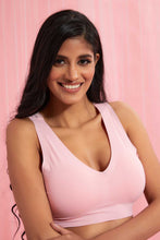Load image into Gallery viewer, Pink Lace Comfort Bra