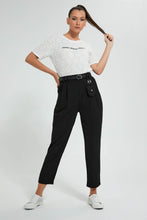 Load image into Gallery viewer, Redtag-White-Textured-Top-Celebrity-Tops,-Colour:White,-Filter:Women's-Clothing,-New-In,-New-In-LDC,-Non-Sale,-S22B,-Section:Women-Women's-