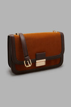 Load image into Gallery viewer, Redtag-Tan-Crossbody-With-Corduroy-Cross-Body-Bags-Women-