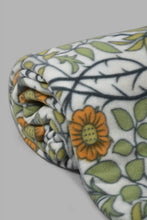 Load image into Gallery viewer, Redtag-Beige-Leaf-Printed-Single-Fleece-Blanket-0,-Colour:Beige,-Filter:Home-Bedroom,-HMW-BED-Blankets,-New-In,-New-In-HMW-BED,-Non-Sale,-S22A,-Section:Homewares-Home-Bedroom-