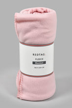 تنزيل الصورة على معرض الصور، Redtag-Pink-Fleece-Single-Blanket-Blankets-Home-Bedroom-