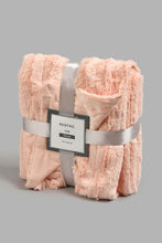 Load image into Gallery viewer, Redtag-Pink-Faux-Fur-Cushion-Throws-Home-Bedroom-