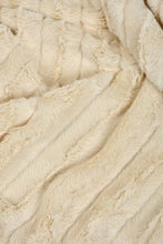 Load image into Gallery viewer, Redtag-Beige-Faux-Fur-Throw-Throws-Home-Bedroom-