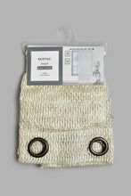 Load image into Gallery viewer, Redtag-Beige-1-Piece-Net-Pattern-Sheer-Curtain-Curtains-Home-Bedroom-