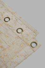Load image into Gallery viewer, Redtag-Beige-1-Piece-Floral-Sheer-Curtain-Curtains-Home-Bedroom-