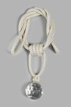 تنزيل الصورة على معرض الصور، Redtag-Cream-Curtain-Tie-Back-With-Crystal-Colour:Cream,-Filter:Home-Bedroom,-HMW-BED-Tie,-New-In,-New-In-HMW-BED,-Non-Sale,-S22A,-Section:Homewares-Home-Bedroom-