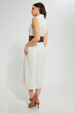 تنزيل الصورة على معرض الصور، Redtag-Pleated-Dress-With-Belt-Dresses-Women's-0