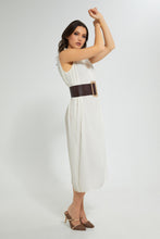 تنزيل الصورة على معرض الصور، Redtag-Pleated-Dress-With-Belt-Dresses-Women's-0