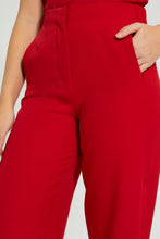 Load image into Gallery viewer, Redtag-Red-Wide-Leg-Pant-Trousers-Women's-0