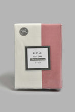 تنزيل الصورة على معرض الصور، Redtag-Pink/Ivory-Pillowcase-4-Piece-Set-Pillowcases-Home-Bedroom-