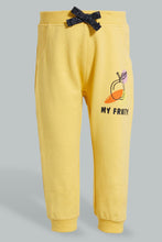 تنزيل الصورة على معرض الصور، Redtag-Beige-Orange-Printed-Jog-Suit-Jog-Sets-Infant-Girls-3 to 24 Months