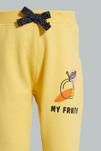 تنزيل الصورة على معرض الصور، Redtag-Beige-Orange-Printed-Jog-Suit-Jog-Sets-Infant-Girls-3 to 24 Months