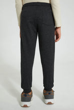 Load image into Gallery viewer, Redtag-Charcoal-Jogpant-With-Print-Joggers-Boys-2 to 8 Years