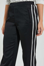 Load image into Gallery viewer, Redtag-Black-Jogger-Pants-With-Side-Details-Celebrity-Trousers,-Colour:Black,-Filter:Women's-Clothing,-New-In,-New-In-LDC,-Non-Sale,-S22A,-Section:Women-Women's-