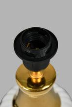 Load image into Gallery viewer, Redtag-White-Ceramic-And-Gold-Neck-Table-Lamp-Colour:Gold,-Colour:White,-Filter:Home-Decor,-HMW-HOM-Table-Lamps,-New-In,-New-In-HMW-HOM,-Non-Sale,-S22A,-Section:Homewares-Home-Decor-