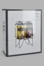 Load image into Gallery viewer, Redtag-Clear-Beverage-Dispenser-With-Stand-(2-Piece)-Beverage-Dispenser-Home-Dining-